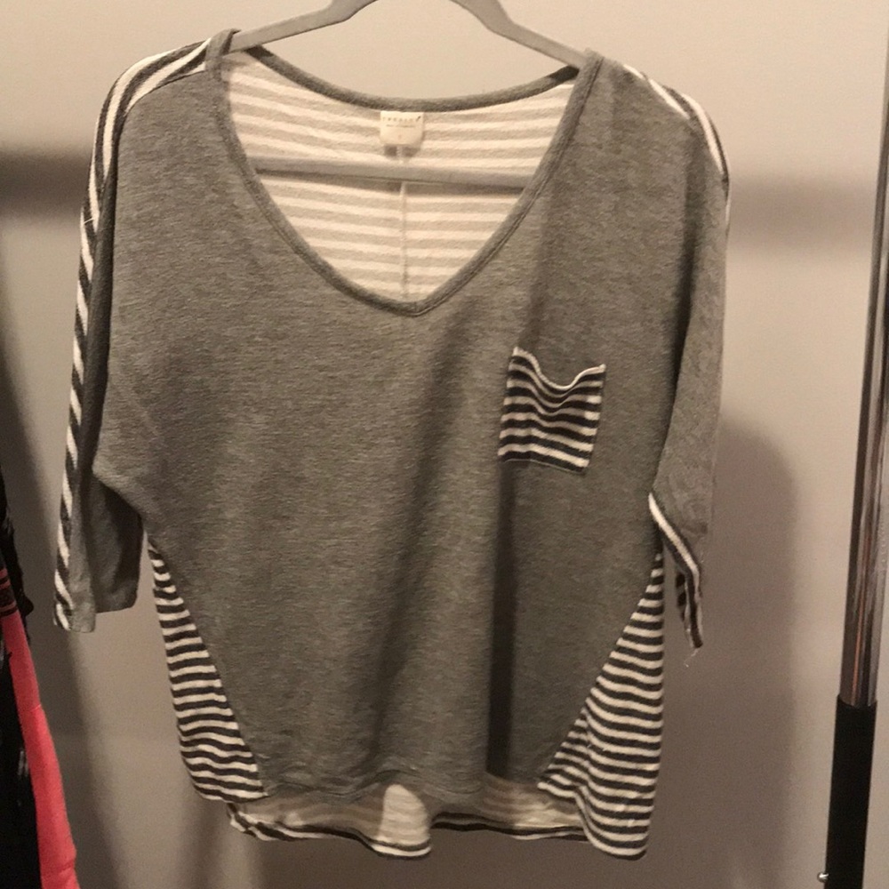 Striped casual shirt